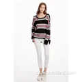 Mode Damen Brown Pullover Großhandel